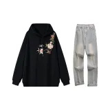 Чёрный + Грязно-жёлтый