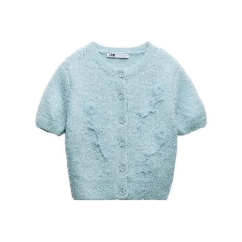 ZARA Синие Женские Свитеры