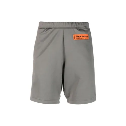 HERON PRESTON Серые Мужские Повседневные Шорты