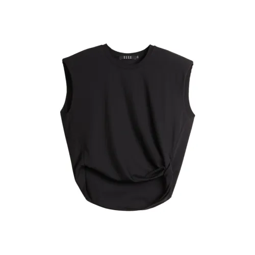 ELLE Черные Женские Т-рубашки