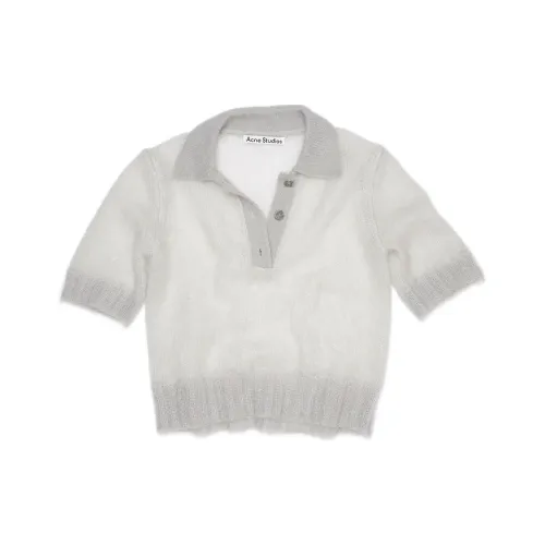ACNE STUDIOS Серый Женские Поло