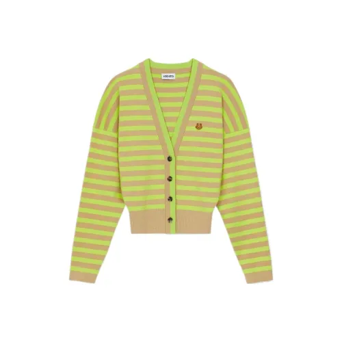 KENZO Неоновый зеленый Женская трикотажная одежда