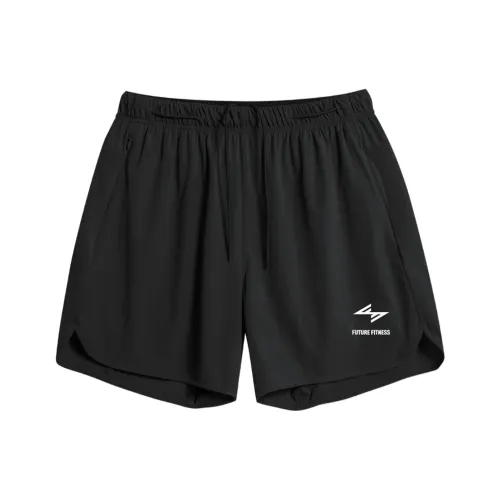 FUTURE MAKER Повседневные шорты Мужские Черные