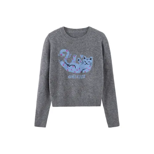 UNIFREE Серый Женские Свитера