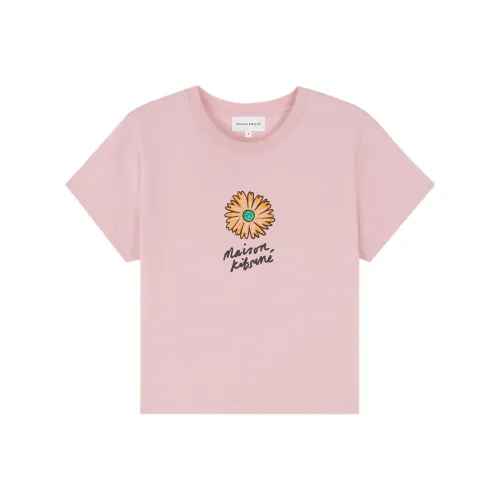 Maison Kitsune T-Shirt Женская Розовая