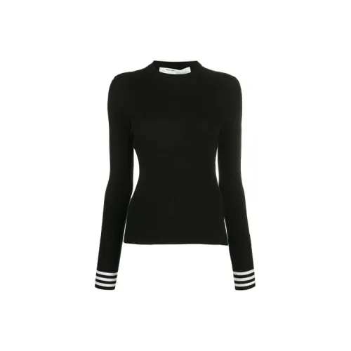 Off Белый FW20 Черный Женские Трикотаж