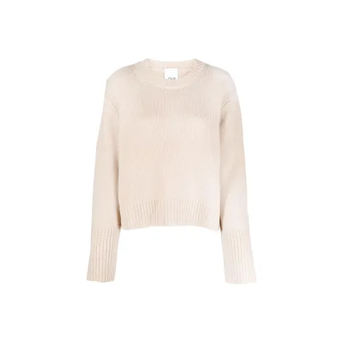 ALLUDE Свитер Женский Светло-Коричневый