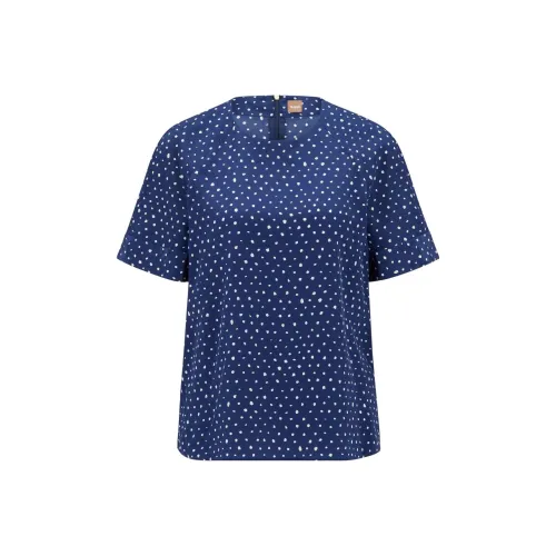 HUGO BOSS Синие Женские Футболки