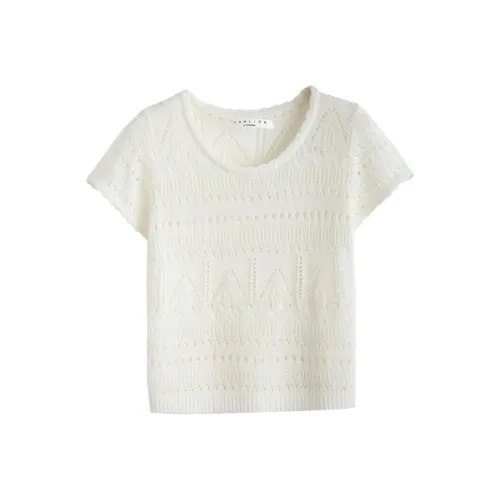 Tonlion T-рубашка Женская Бежево-абрикосовая