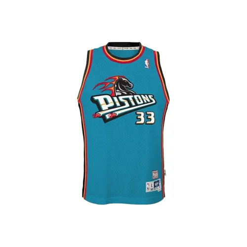 NBA Detroit Pistons Grant Hill Hardwood CLASSICS ROAD Swingman Баскетбольная Джерси Унисекс Синий