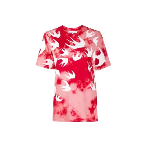 Alexander McQueen Женские рубашки красного цвета