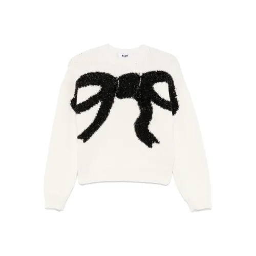 MSGM Белый Женские Свитеры