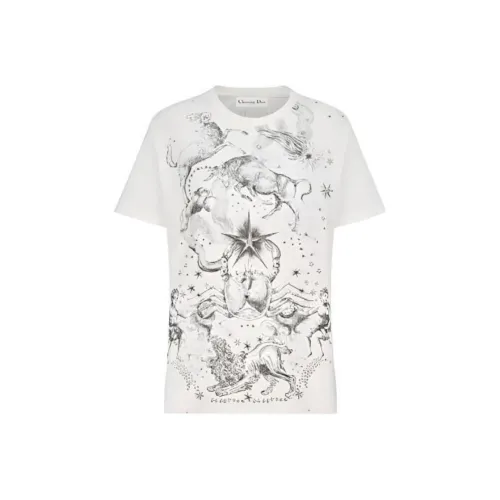 DIOR Белые Женские Футболки