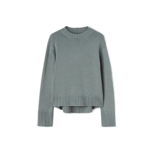 JIL SANDER Зеленый Женские Кашемировые Свитеры