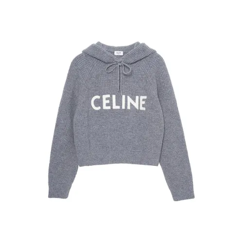 CELINE Серый Женские Свитшоты
