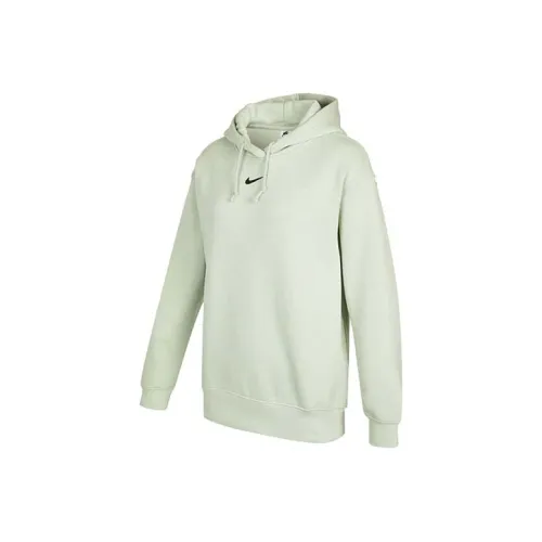 Nike Толстовка Женская Светло-Зеленая