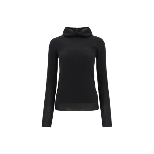 JIL SANDER Черный Женский Трикотаж