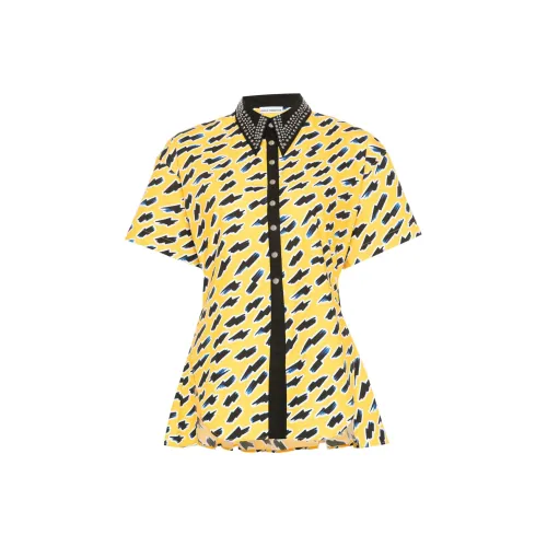 Paco Rabanne SS24 Рубашка Женская Желтая