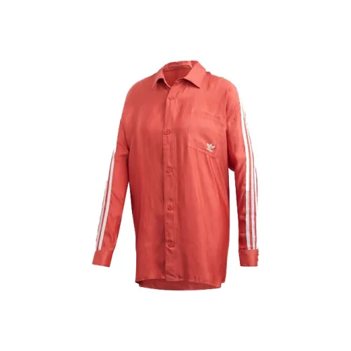 adidas originals Светло-алый Женские Рубашки
