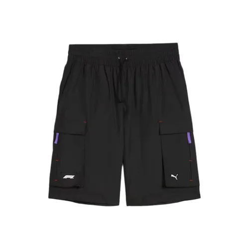 PUMA F1® Неон FW24 Энергия Шорты Мужские Повседневные Черные