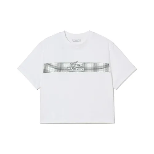 LACOSTE Collaboration Белая Женская Футболка