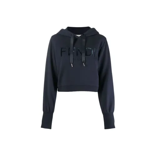 FENDI Синий Женский Свитшот