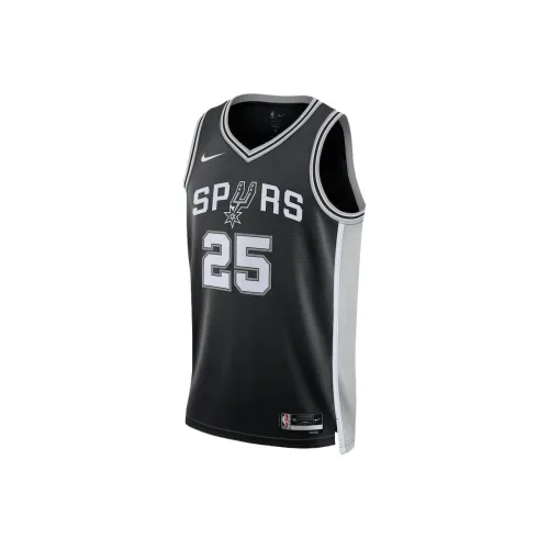 NBA San Antonio Spurs Nike Icon Edition Swingman Джерси Баскетбол Джерси Унисекс Черный