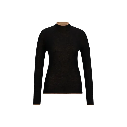 HUGO BOSS Черные Женские Свитеры