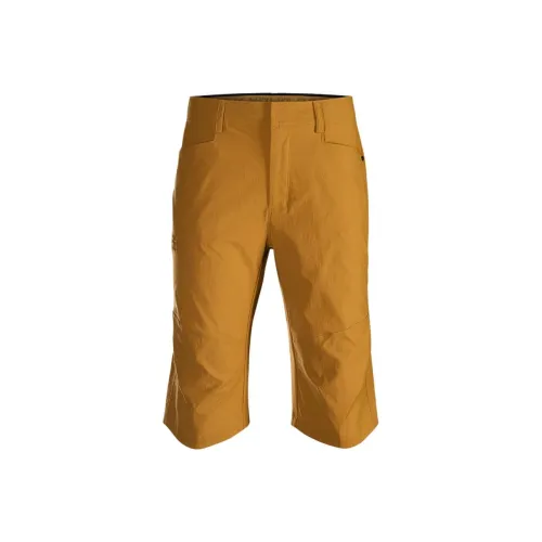 KAILAS Повседневные шорты Мужской Sun Циферблат Желтый