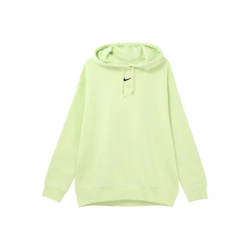 Nike Толстовка Женская Ледяной Зеленый Желтый