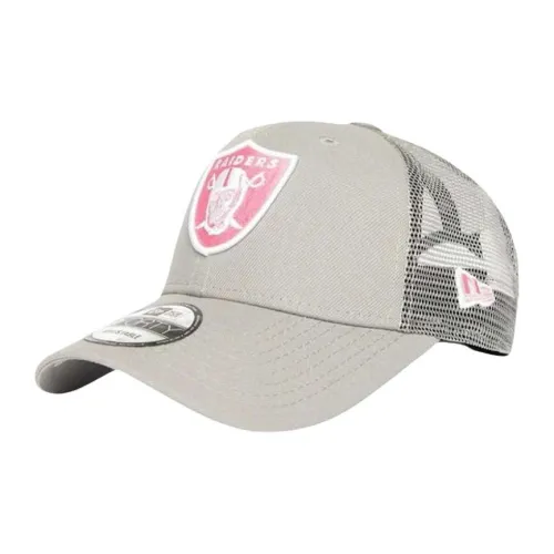 New Era Хлопковые кепки унисекс серые