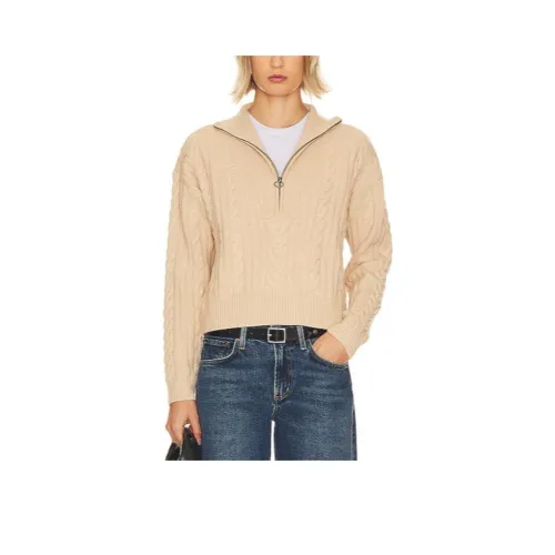 PAIGE Бежевые Женские Свитеры