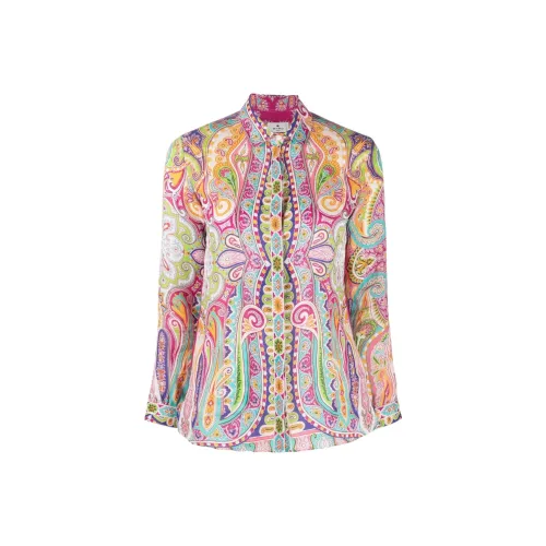 ETRO Многоцветные Женские Рубашки