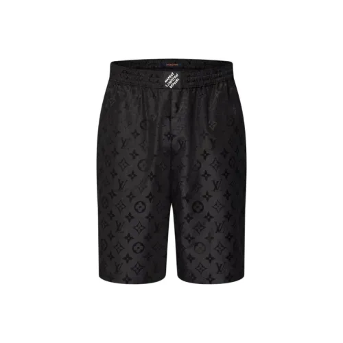 LOUIS VUITTON SS25 Повседневные шорты Мужские Черные