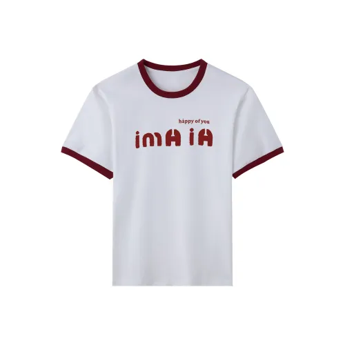 TEME T Рубашка Женская Белая и Красная