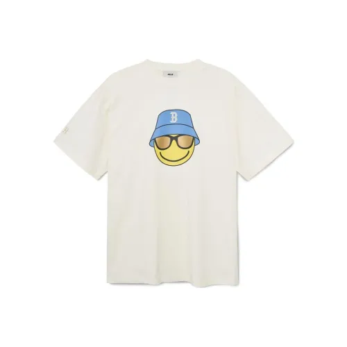 Mlb Base Logo Комплект с рукавами T-рубашка Женская Белая