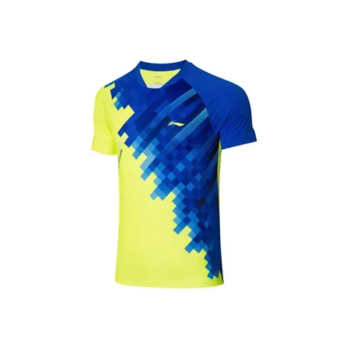 Подкладка для бадминтона мужская неоновый зеленый