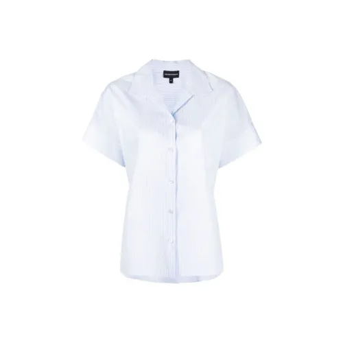 EMPORIO ARMANI Синие Женские Рубашки