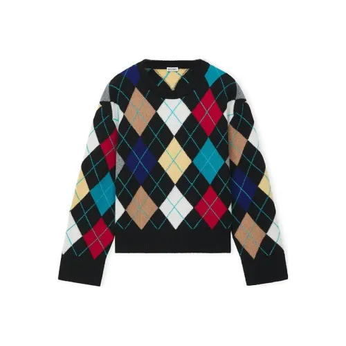 LOEWE FW23 Свитер Женский Многоцветный