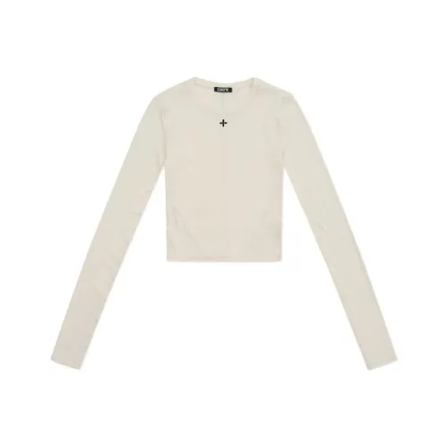 SMFK Молочно-белые Женские футболки