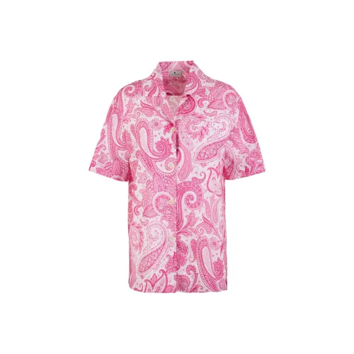 ETRO Розовые Женские Рубашки