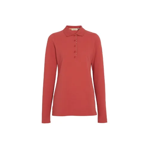 Burberry Red Women's Polo Burberry Красный Женское Поло