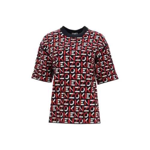 KENZO Красный китайский Женская трикотажная одежда