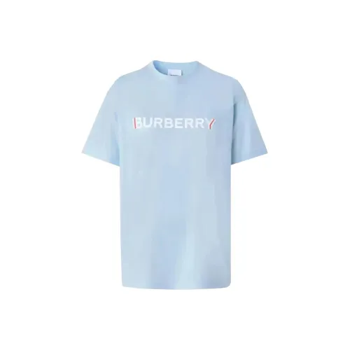 Burberry T-рубашка женская светло-синяя