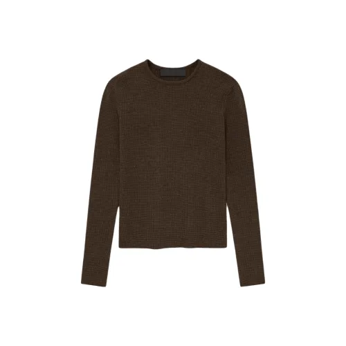 Fear of God Essentials Эбеновый Коричневый/Коричневый Женские Свитеры