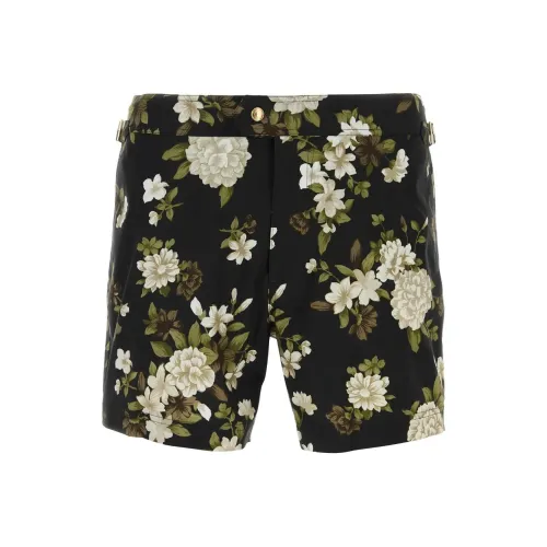 TF SS25 Повседневные шорты Мужские Черные