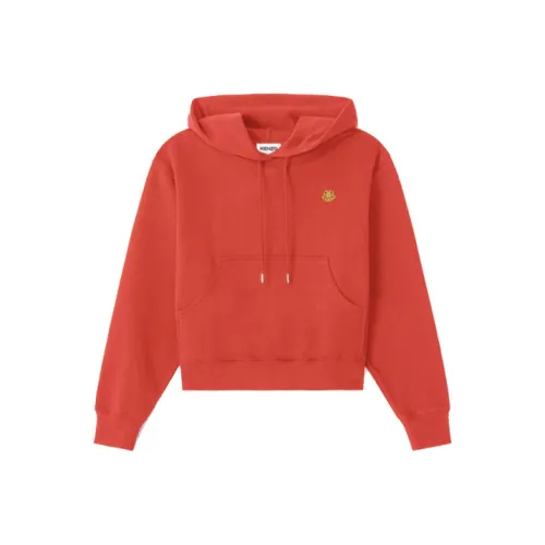 KENZO Женские свитшоты красного цвета