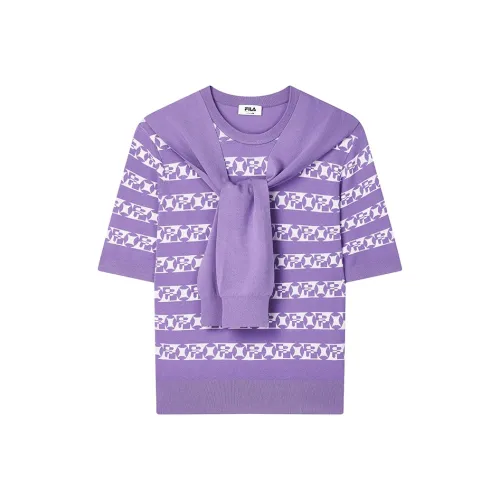 FILA Jumping Фиолетовый Женский Трикотаж