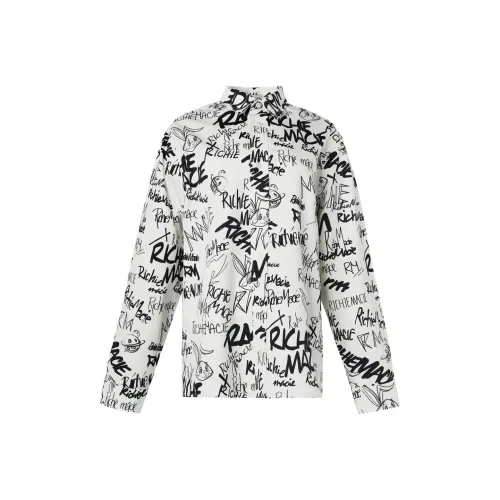 Richie Macie Рубашка Унисекс Айвори Белый