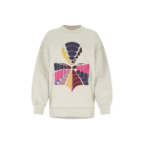 ISABEL MARANT Телесно-розовый Женские Толстовки